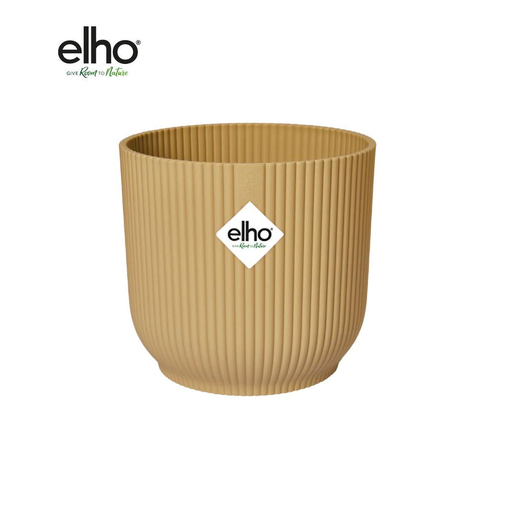 Pot elho Vibes Fold Round geel - 17 cm