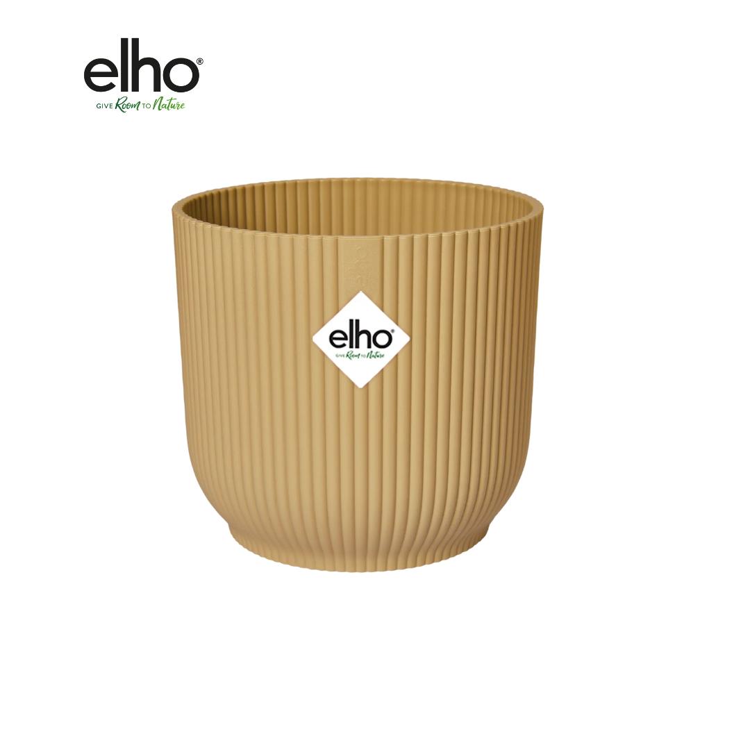 Pot elho Vibes Fold Round geel - 12 cm
