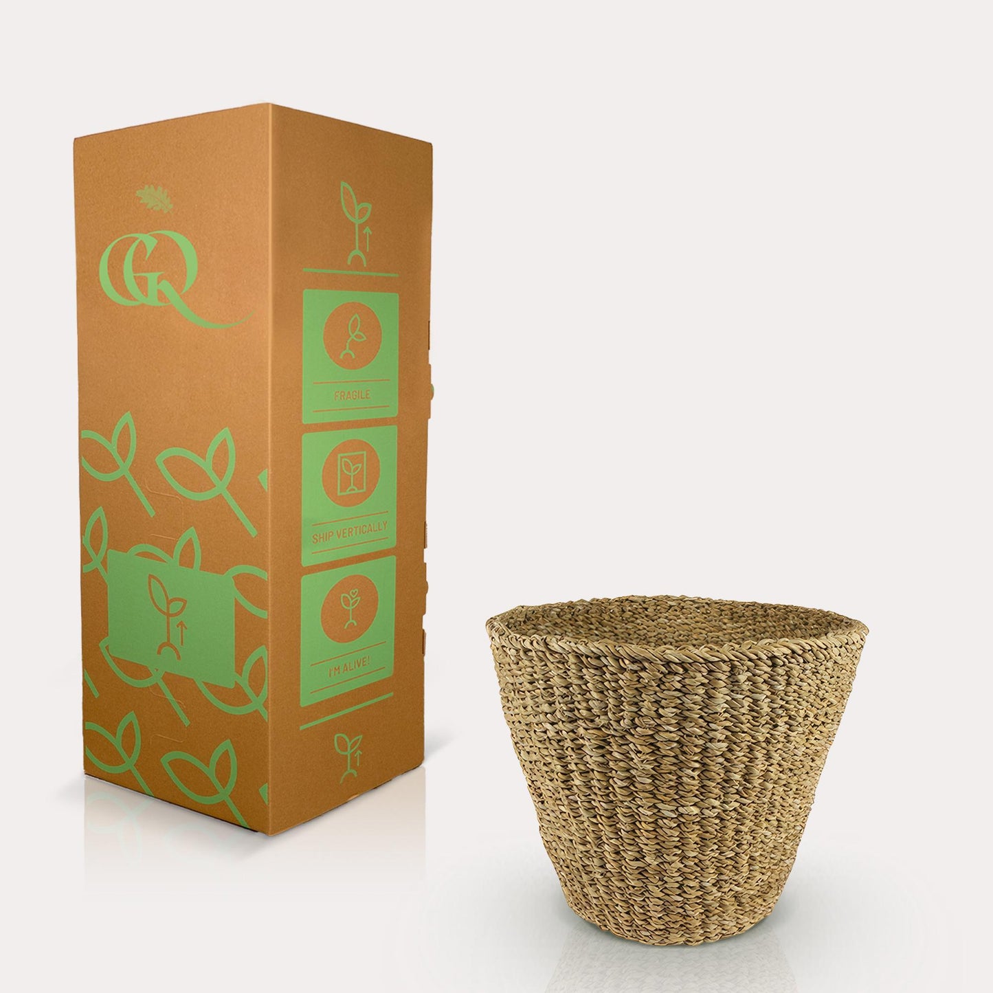 Mand Jip naturel - M 30 cm