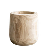 Pot - Hout lichtbruin Pia - L 29 cm